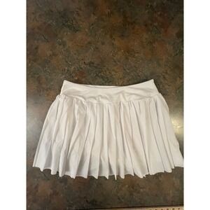 DSG Performance Mid-Rise Skort With Built-In Shorts White L‎